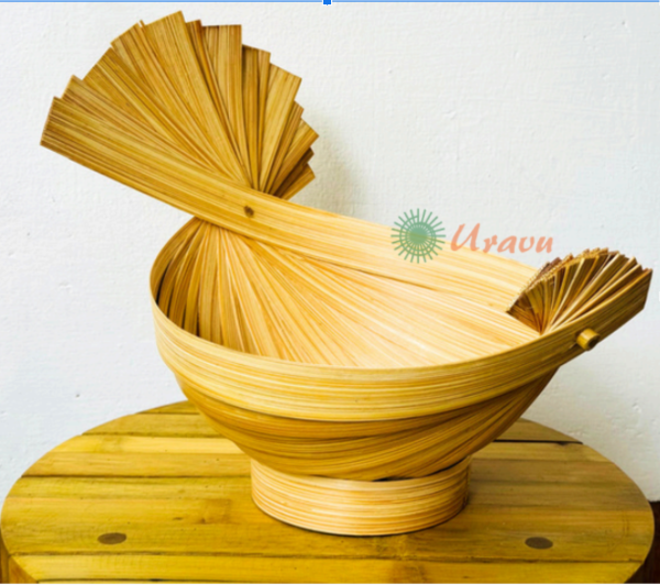 Bamboo Shell Fruit Basket